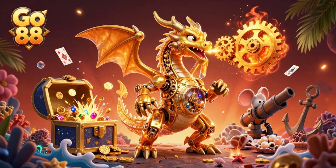 Experience thrilling gameplay at Go 88 with dynamic casino action and exciting treasure elements!