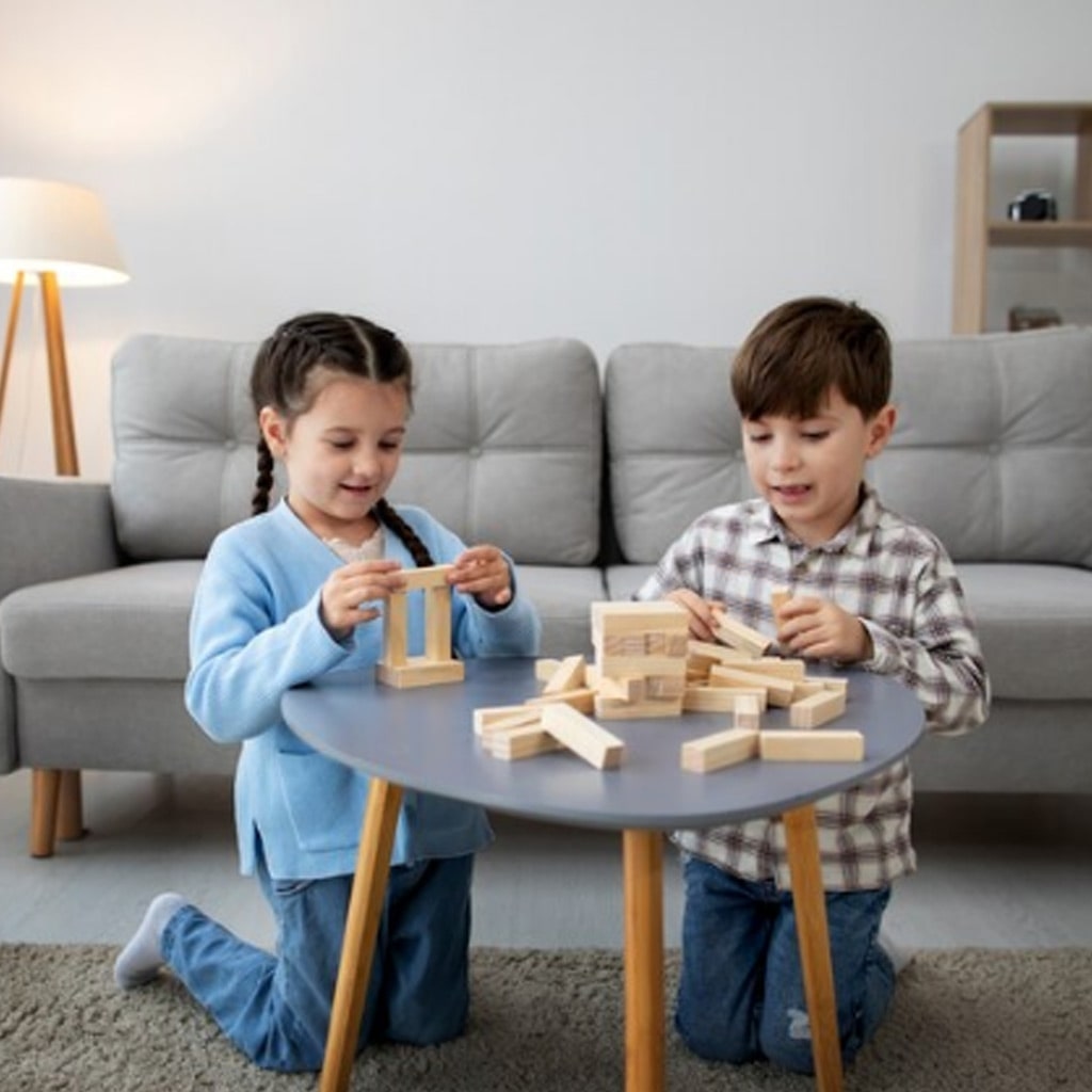Indoor Spiele Kinder, die graue Tage bunt machen