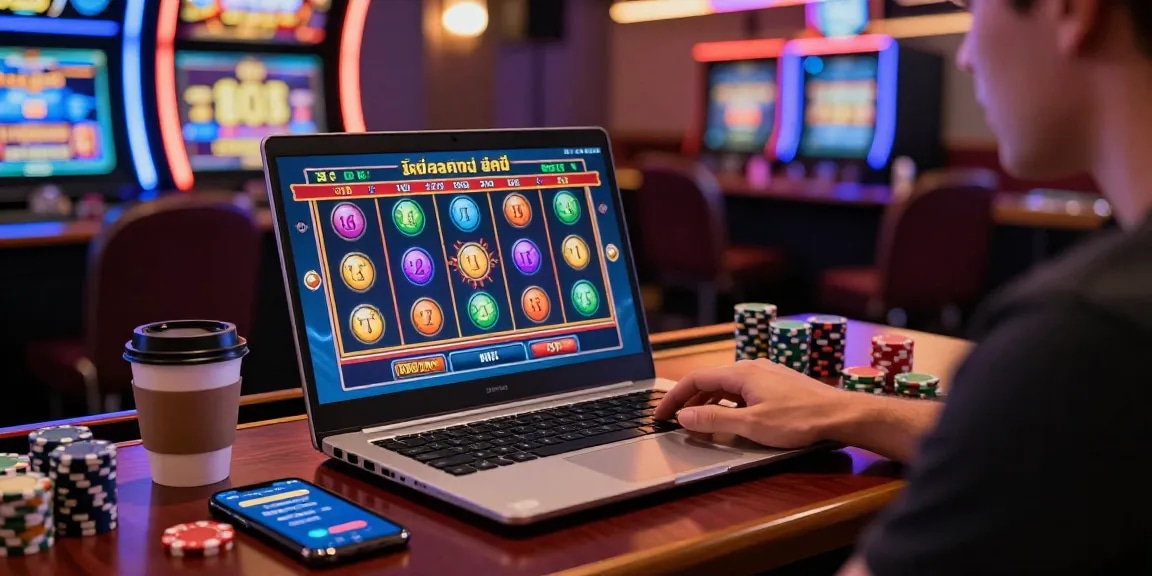Exciting สล็อตเว็บตรง online gaming scene with vibrant graphics and player engagement.