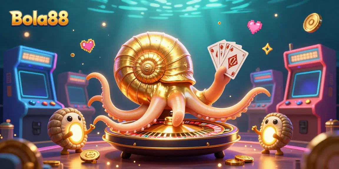 Engage in thrilling gameplay at Bola88 with interactive 3D elements and dynamic casino visuals.