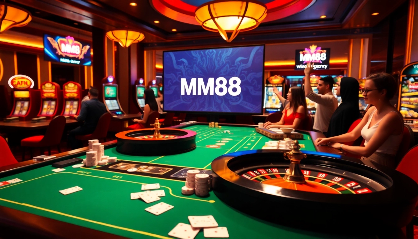 Experience the excitement of online gaming at https://mm88.agency/ with engaging poker and casino games.